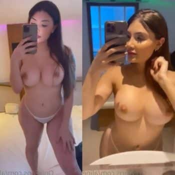 Aline Faria Topless Tease VideoTape Leaked