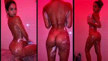 Carolina Samani Nude Shower Porn VideoTape
