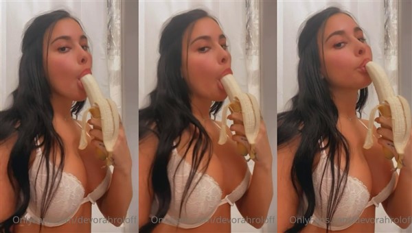 Devorah Roloff Nude Banana Sucking Like Cock Video Leaked