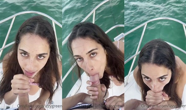 Izzy Green Boat Blowjob Video Leaked