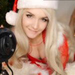 KittyKlaw ASMR Santa Girl Licking, Mouth Sounds, Triggers Patreon Video