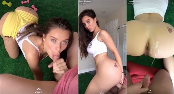 Lana Rhoades and Mike Majlak Sextape Snapchat Porn Video Leaked
