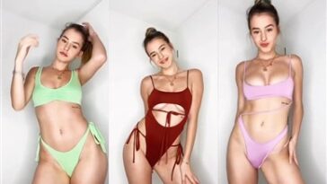 Lea Elui Nude Bikini Try On Video Leaked