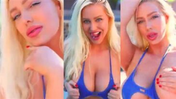 Tara Babcock Blue Monokini Nude VideoTape Leaked