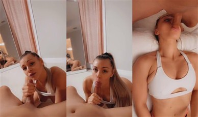 Therealbrittfit Throat Fucking Onlyfans Porn Leaked Video