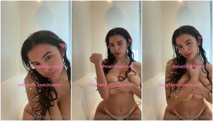Matii Marronii Onlyfans Nude VideoTape Leaked