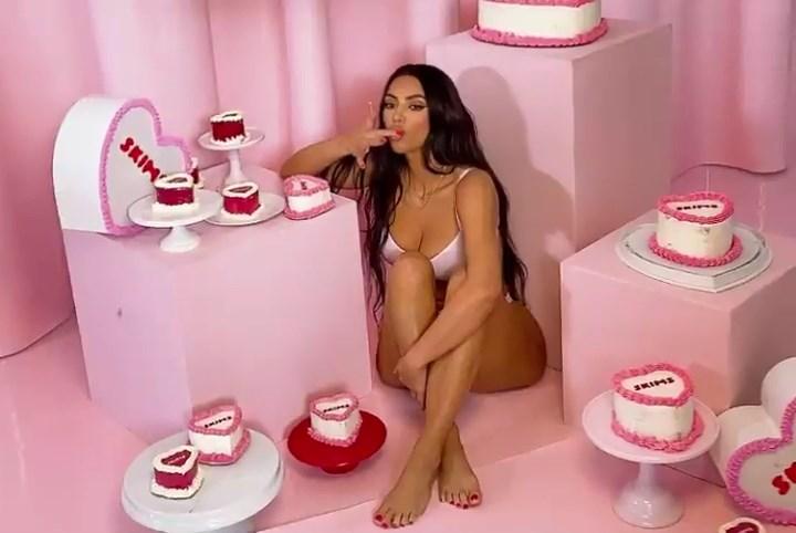 Kim Kardashian Lingerie Skims Photoshoot BTS VideoTape Leaked