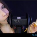 KittyKlaw ASMR Banana 3 Dio Licking Mouth Sounds VideoTape Leaked