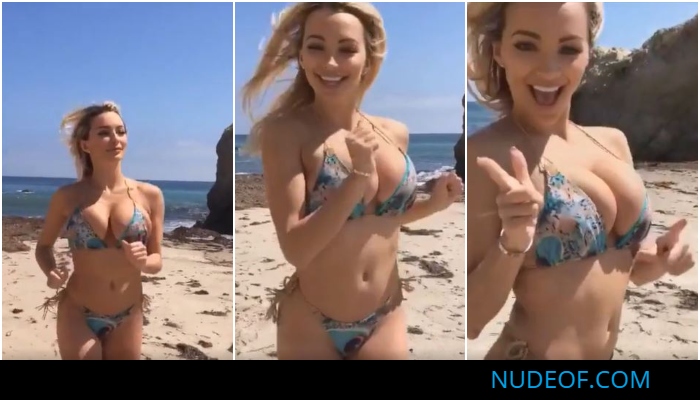 Lindsey Pelas Nude Titties Bouncing Running Onlyfans VideoTape Leaked