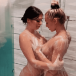 Therealbrittfit Nude Lesbian Shower Onlyfans VideoTape Leaked