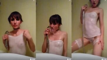 ArianaRealTV Nude Shower Video Premium
