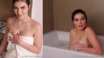 Mikaela Pascal Nude Bathtub Shower Video Premium