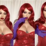 Vicky Aisha Sexy Jessica Rabbit Striptease Leaked Video