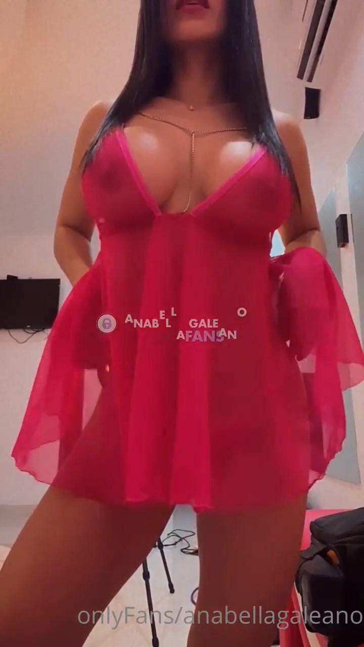 Anabella Galeano See-Through Nipples Leaked