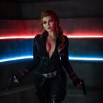 Kalinka Fox Nude Black Widow Cosplay