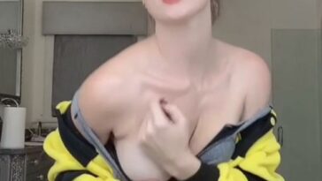 Amanda Cerny Nipple Slip Stripping