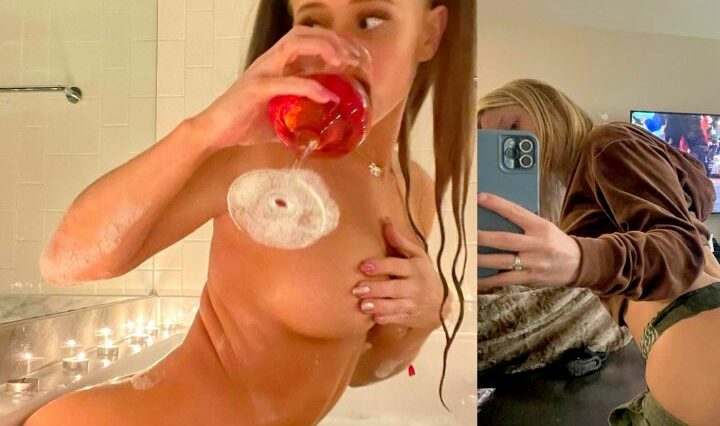 Lizzy Wurst Nude Bath HandBra Onlyfans Set Leaked