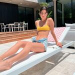 Charli D’Amelio Poolside Bikini Strip Posing Set Leaked