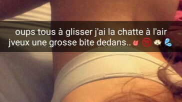 Hot French Girl Snapchat Nudes