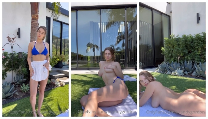 Brandy Gordon Nude Pussy Reveal Video Leaked