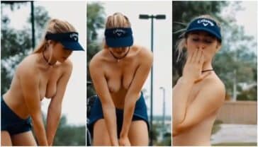 Grace Charis Sexy Golf Nude Tits Video
