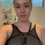 Meg Turney See-Through Bodysuit