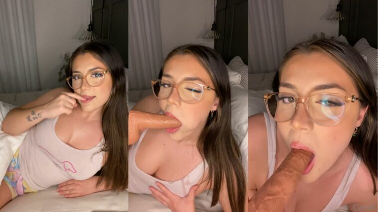 Lilith Cavaliere Dirty Talk Blowjob Video Leaked