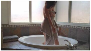 Alinity Nude Boobs Bath PPV Premium Video