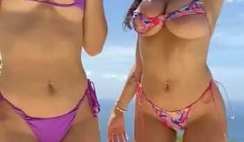 EmilyK8z Mati Marroni Lesbian Bikini Onlyfans Video