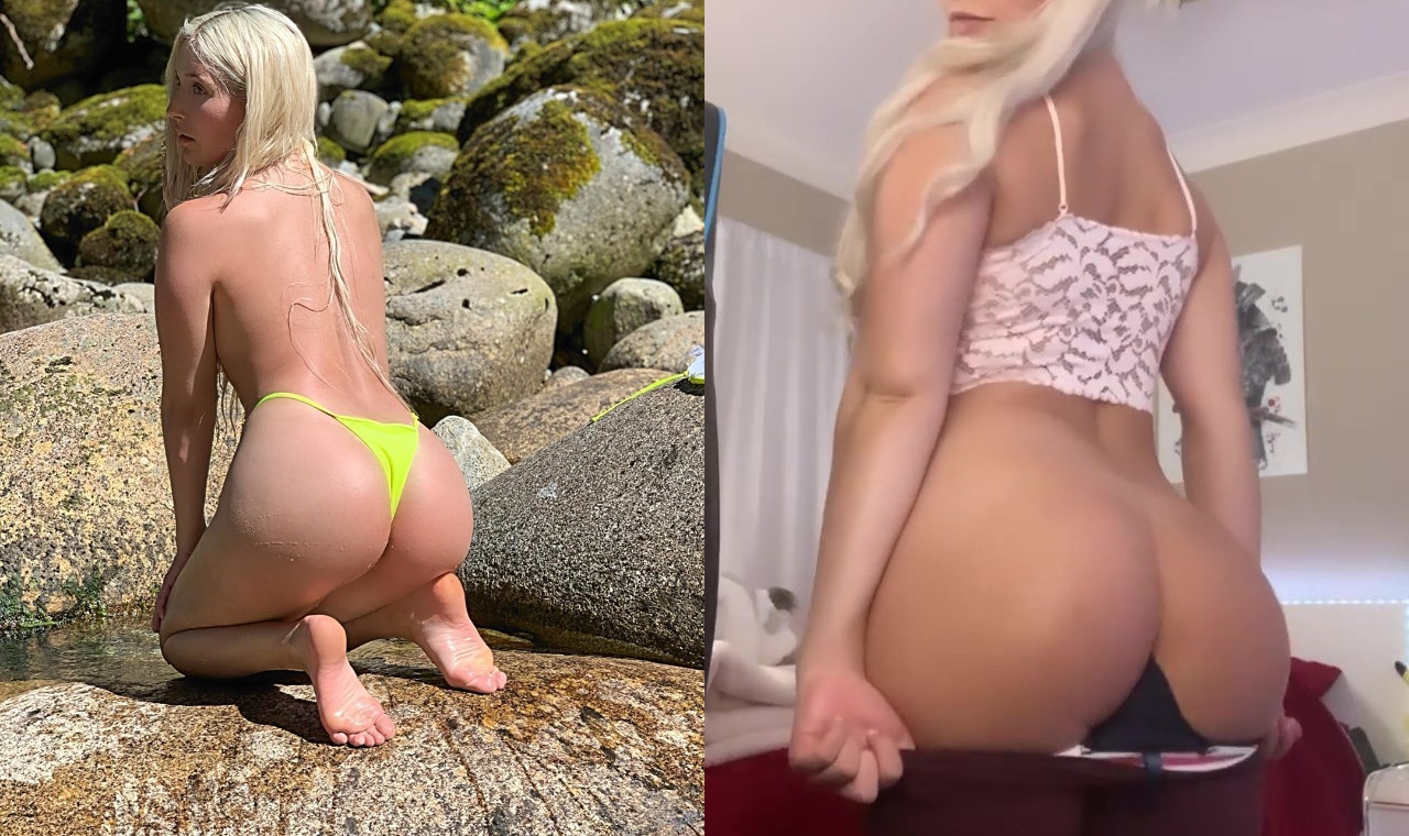 Jenna Twitch Bare Ass Sexy Streamer Naked Video