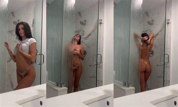 Camilla Araujo Bare Nude Shower Video Leaked