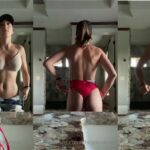 Christina Khalil Nude Swimsuit Striptease Video Leaked