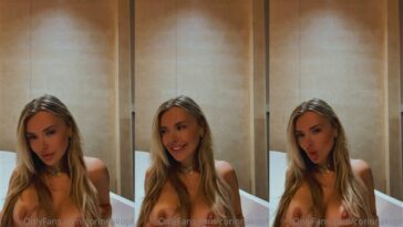 Corinna Kopf Nude Boobs Teasing Video Leaked