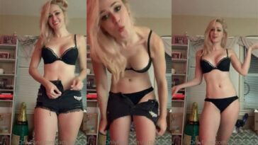 Jaclyn Glenn Topless Lingerie Strip Video Leaked