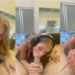 Sky Bri Sexy Gamer Girl Deepthroat Blowjob Video Leaked